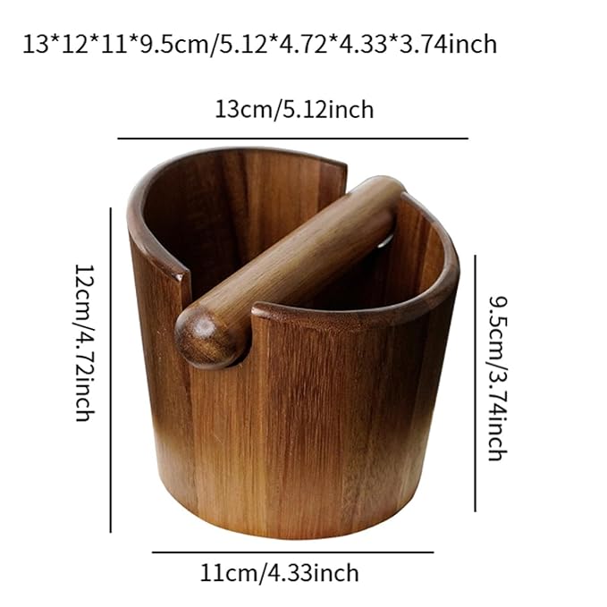 USS Wooden Coffee Knock Box