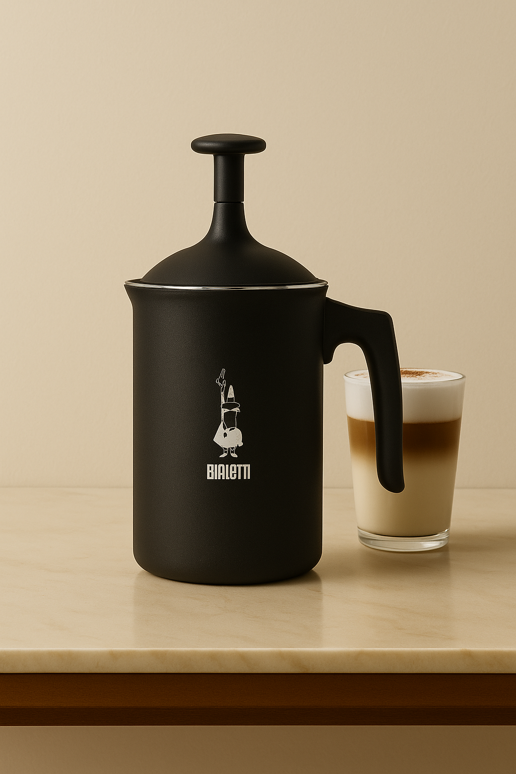 Bialetti 00AGR394 Tutto Crema Milk Frother