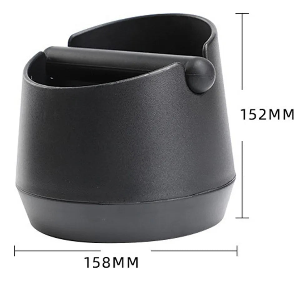Coffee Knock Box – Espresso Grounds Disposal Bin for Portafilter, Durable Barista Knock Box