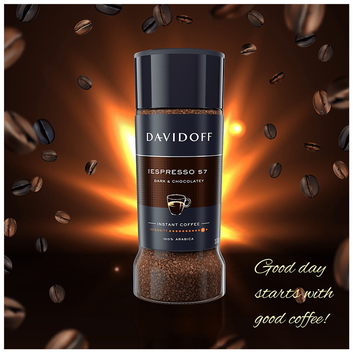 Davidoff Espresso 57 Instant Coffee 100gms