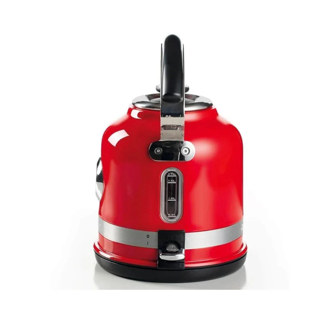 Ariete Kettle with Visible water & Thermometer - Red