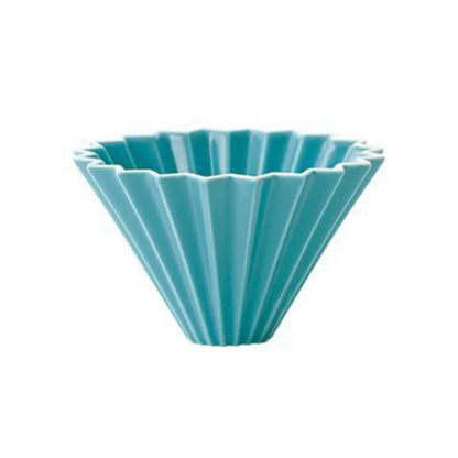 Ceramic Origami Style Pourover Coffee Dripper 2 - 4 Cups