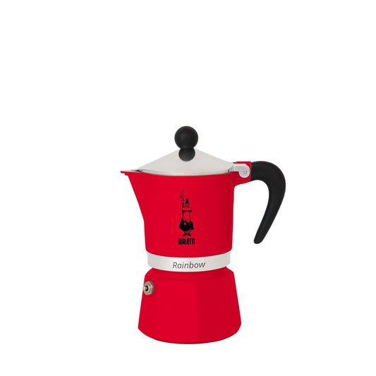 Bialetti Rainbow Colored Coffee Maker – Italian Moka Pot, Stovetop Espresso Maker, Manual Coffee Brewer for Home