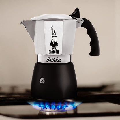 Bialetti Brikka Stovetop Espresso Maker – 2 & 4 Cups