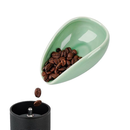 USS Ceramic Coffee Bean Dozer – Coffee Dosing Cup for Espresso, Barista Bean Measuring & Transfer Cup