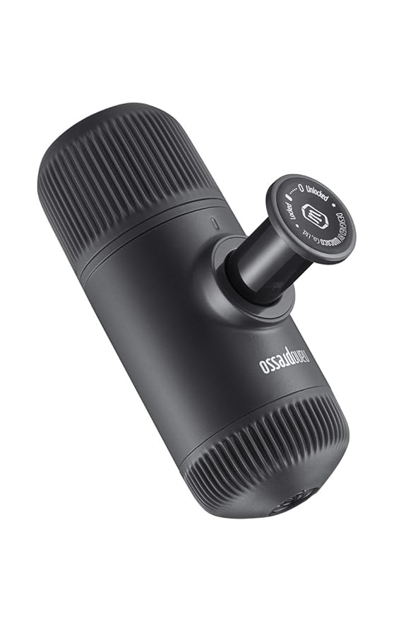 Wacaco Nanopresso Portable Espresso Maker with Case - 80ml, 18 Bar Pressure