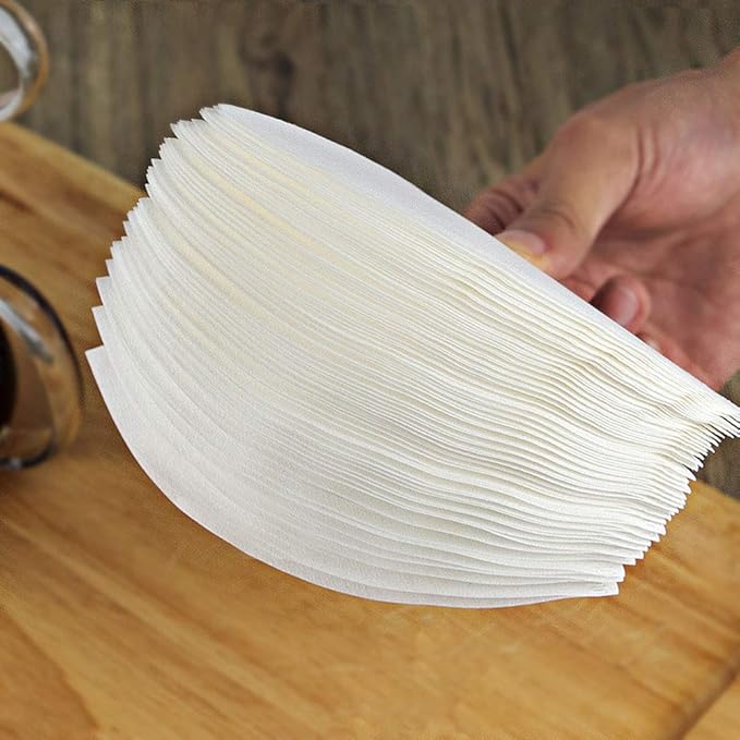 USS V01  Filter Paper 1–2 Cups (100pcs) - White