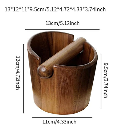 USS Wooden Coffee Knock Box