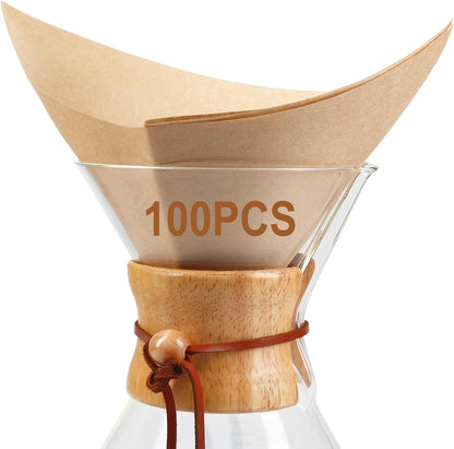 Square Disposable coffee filter paper - 100pcs