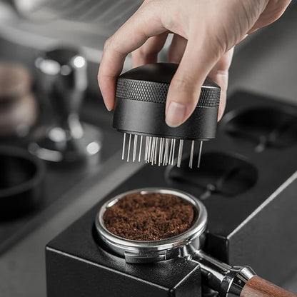 USS Coffee Distributor Needle with Cover – WDT Tool for Espresso Distribution, Clump Breaker Barista Tool