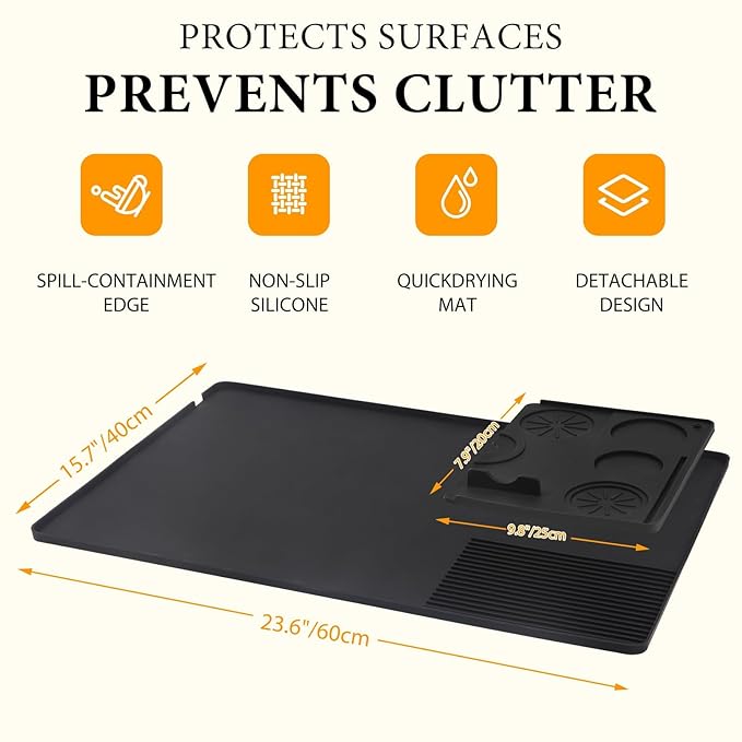 Coffee Mat and Tamper Mat  for Coffee Machines
