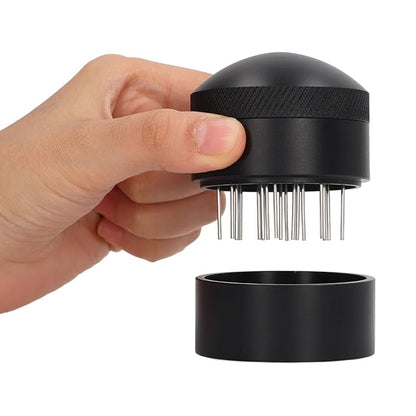 USS Coffee Distributor Needle with Cover – WDT Tool for Espresso Distribution, Clump Breaker Barista Tool