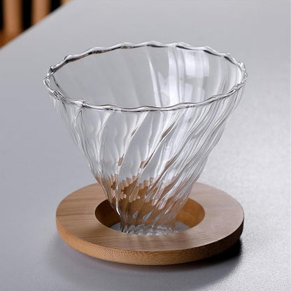 Carafe Coffee Server - Manual Drip Coffee Set, 300ml & 600ml