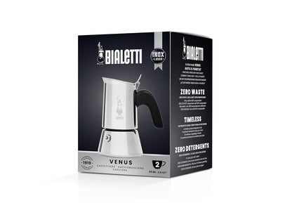 Bialetti New Venus Induction Series Espresso Maker - 2Cup & 4Cup