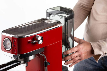 Ariete 1381 Moderna Espresso Slim Coffee Machine – 15 Bar Pump