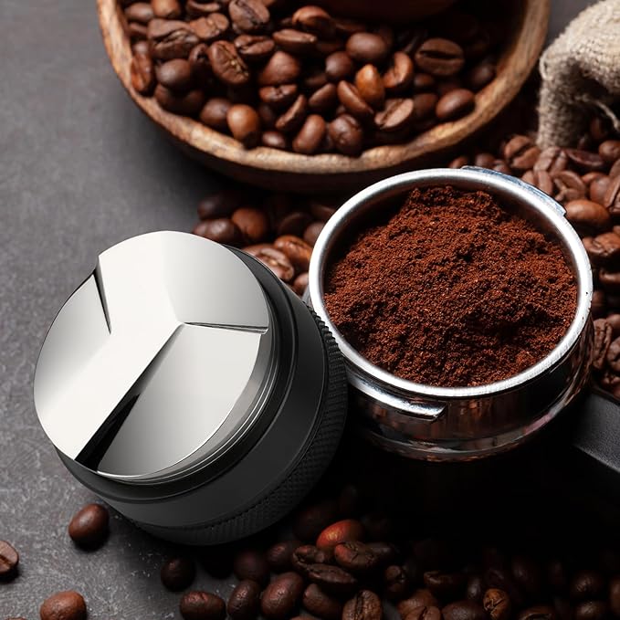 USS Push Tamper for Espresso – Premium Coffee Tamper Tool for Even Pressure & Perfect Extraction