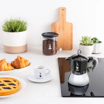 Bialetti Moka Induction Black Coffee Maker - 2 Cups
