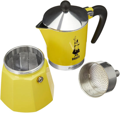 Bialetti - Rainbow 3Cups Yellow - 4982/NP
