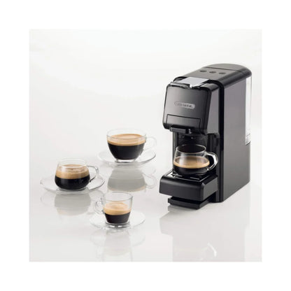 Ariete 1304 Capsule & Powder Coffee Machine (Red & Black) – Espresso Coffee Maker, Pod & Ground Coffee Machine