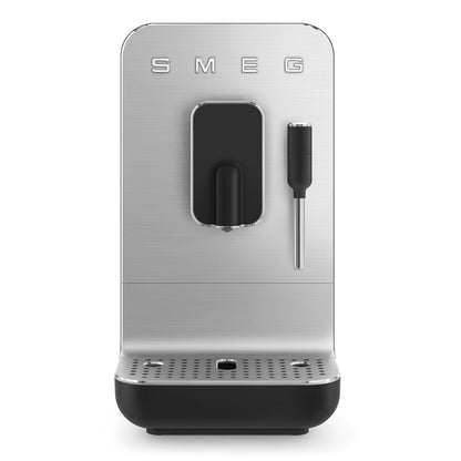 SMEG BCC12 - Automatic Coffee Machine With Built In Grinder & Steam Wand