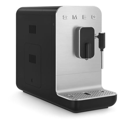 SMEG BCC12 - Automatic Coffee Machine With Built In Grinder & Steam Wand