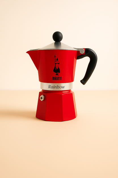 Bialetti Rainbow Colored Coffee Maker – 3 Cups