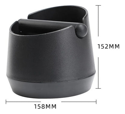 Coffee Knock Box – Espresso Grounds Disposal Bin for Portafilter, Durable Barista Knock Box