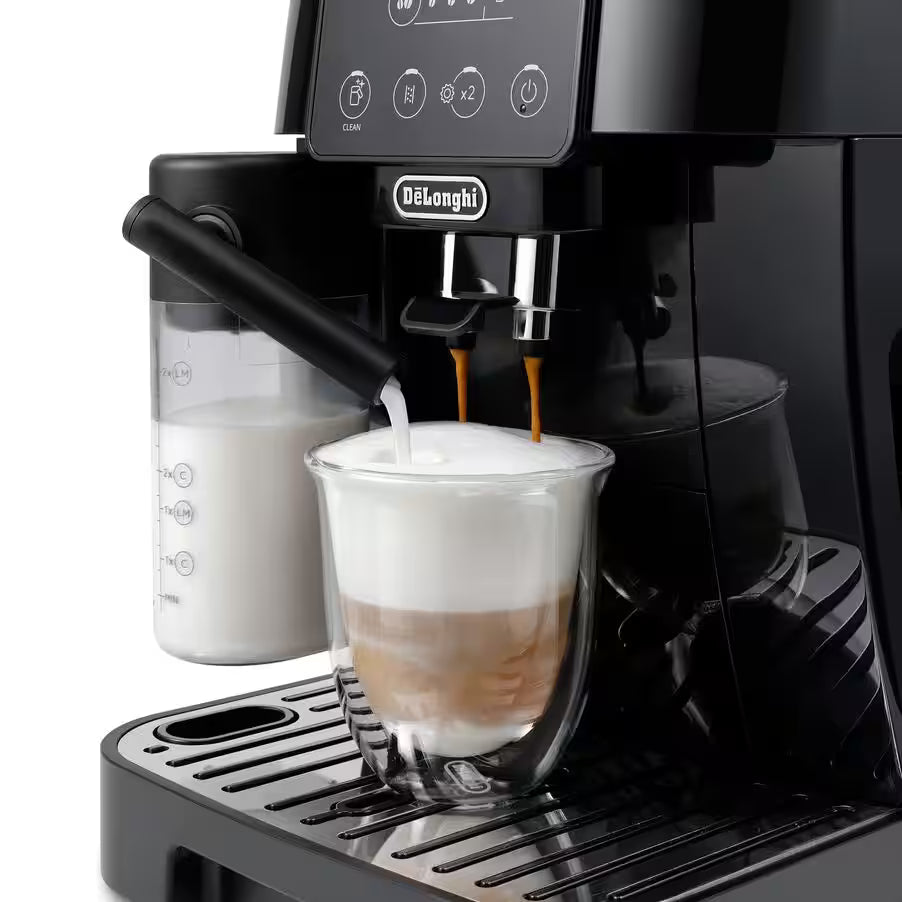 DeLonghi Magnifica Start ECAM 220.60.B Automatic Bean to Cup Espresso Coffee Machine - 15 Bar Italian Pump