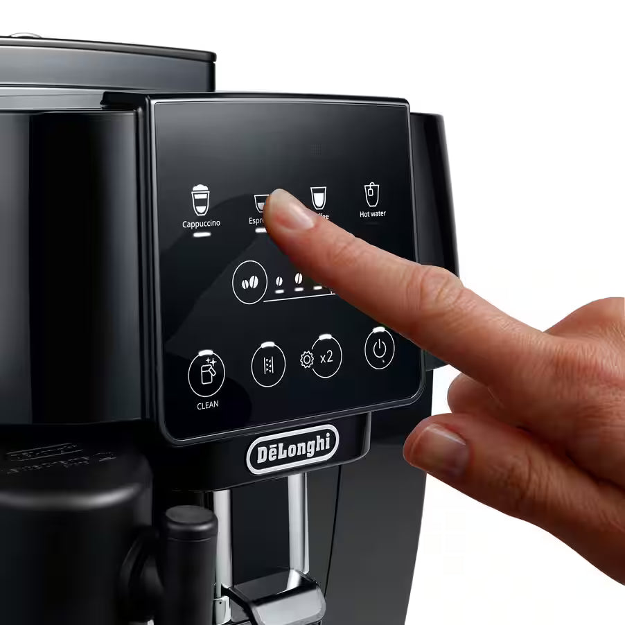 DeLonghi Magnifica Start ECAM 220.60.B Automatic Bean to Cup Espresso Coffee Machine - 15 Bar Italian Pump