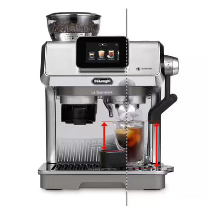 DeLonghi La Specialista Touch Manual Espresso Coffee Machine - 15 Bar Italian Pump
