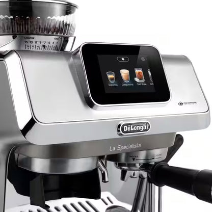 DeLonghi La Specialista Touch Manual Espresso Coffee Machine - 15 Bar Italian Pump