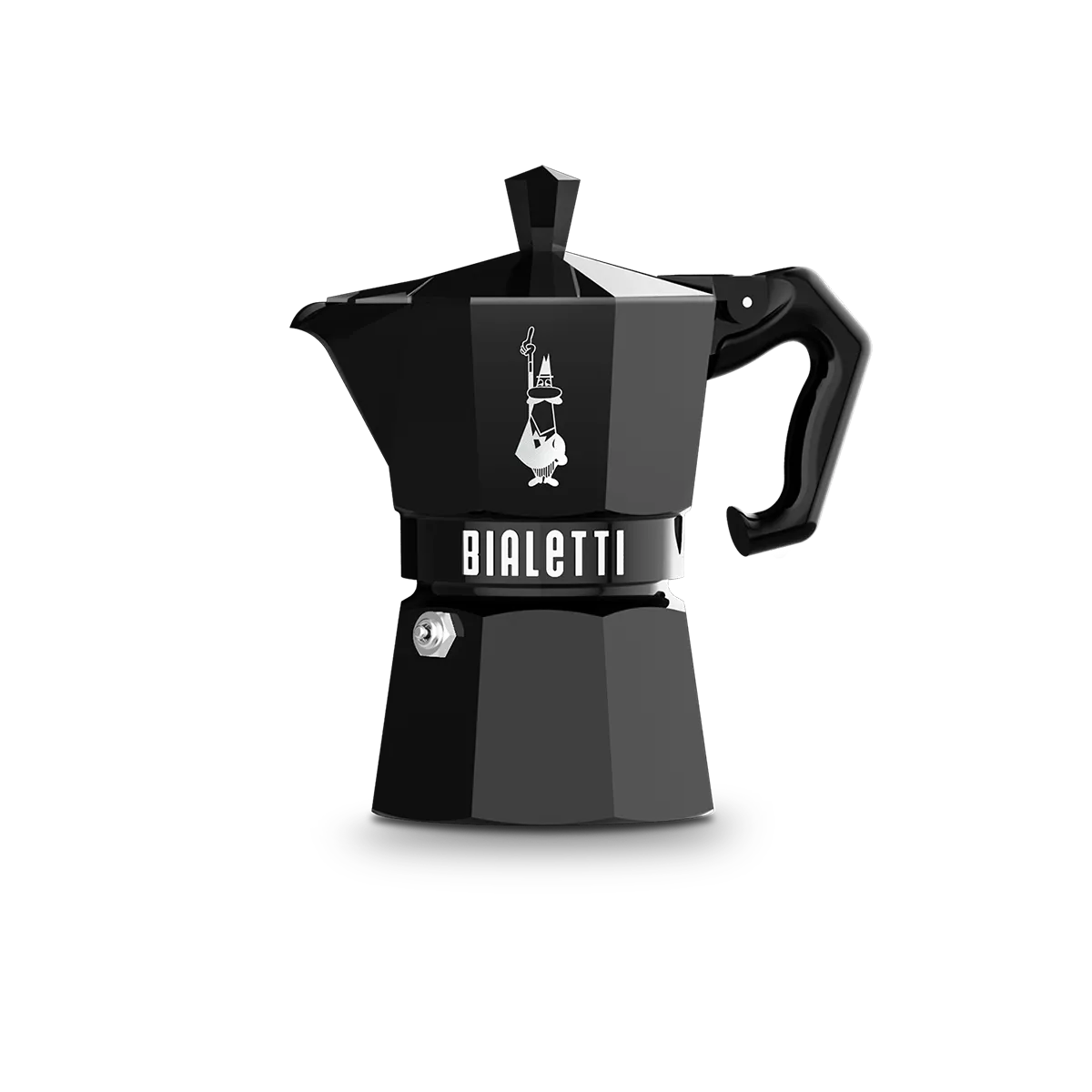 Bialetti Moka Exclusive Black Espresso Maker 9065 - 3 Cups