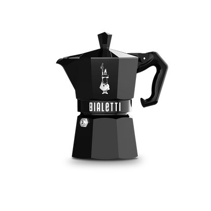 Bialetti Moka Exclusive Black Espresso Maker 9065 - 3 Cups