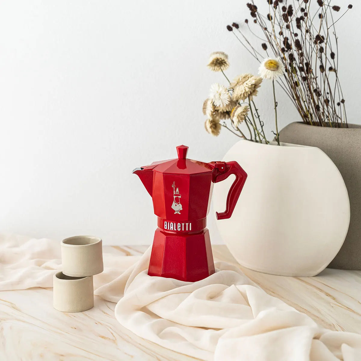 Bialetti Moka Exclusive Red 9055 – 3 Cups