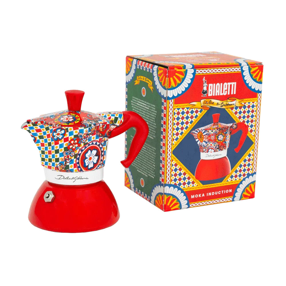 Bialetti Moka Induction D&G - 5337, 2 Cup