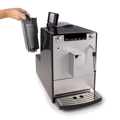 Melitta Solo & Milk Coffee Machine – Automatic Espresso Machine with Milk Frother, Bean to Cup Coffee Maker, Compact Coffee Machine for Home