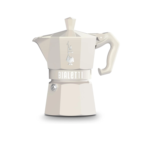 Bialetti MOKA Exclusive Cream | Italian Coffee Maker 3 Cup