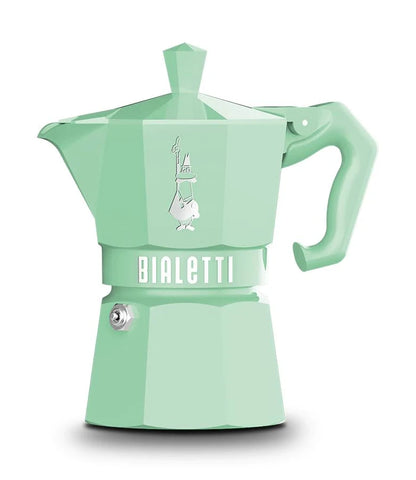 Bialetti Moka Exclusive 9055 – 3 Cups (Red,Pink,Black,Green & Cream)