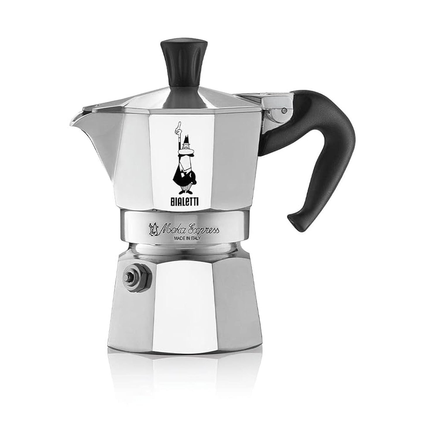 Bialetti Moka Pot Express Series – Italian Stovetop Espresso Maker, Aluminium Coffee Maker
