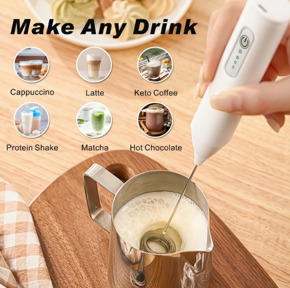USS Electric Milk Frother & Coffee Mixer