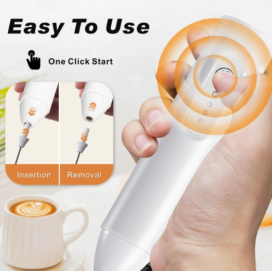 USS Electric Milk Frother & Coffee Mixer