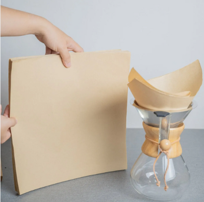 Square Disposable coffee filter paper - 100pcs