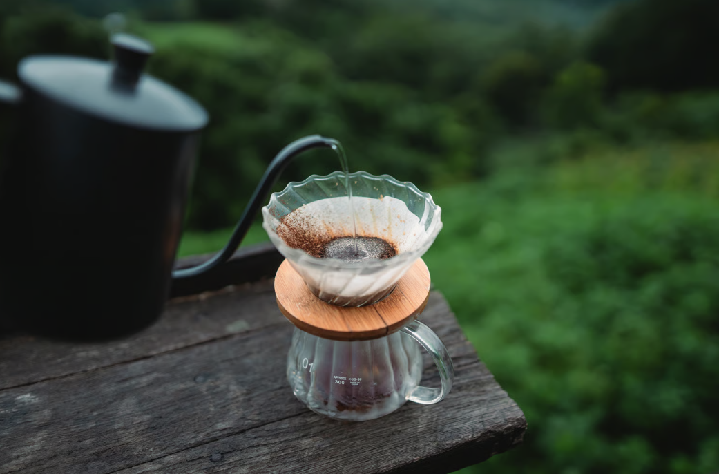 Coffee Dripper Wooden Ring