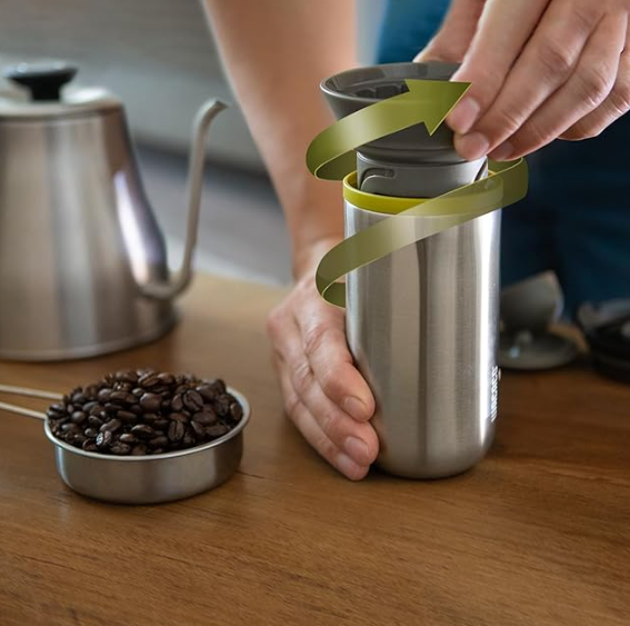Wacaco Cuppamoka Portable Pour-Over Coffee Maker for Travel
