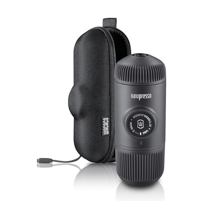 Wacaco Nanopresso Portable Espresso Maker with Case - 80ml, 18 Bar Pressure