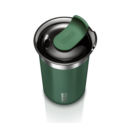 Wacaco Octaroma Grande Vacuum Insulated Coffee Mug - 300ml, Green