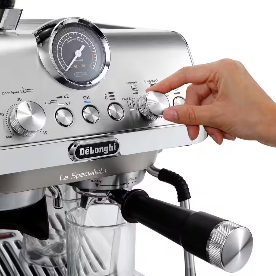 DeLonghi La Specialista Arte Evo EC9255.M Manual Espresso Coffee Machine with Grinder - 15 Bar Italian Pump