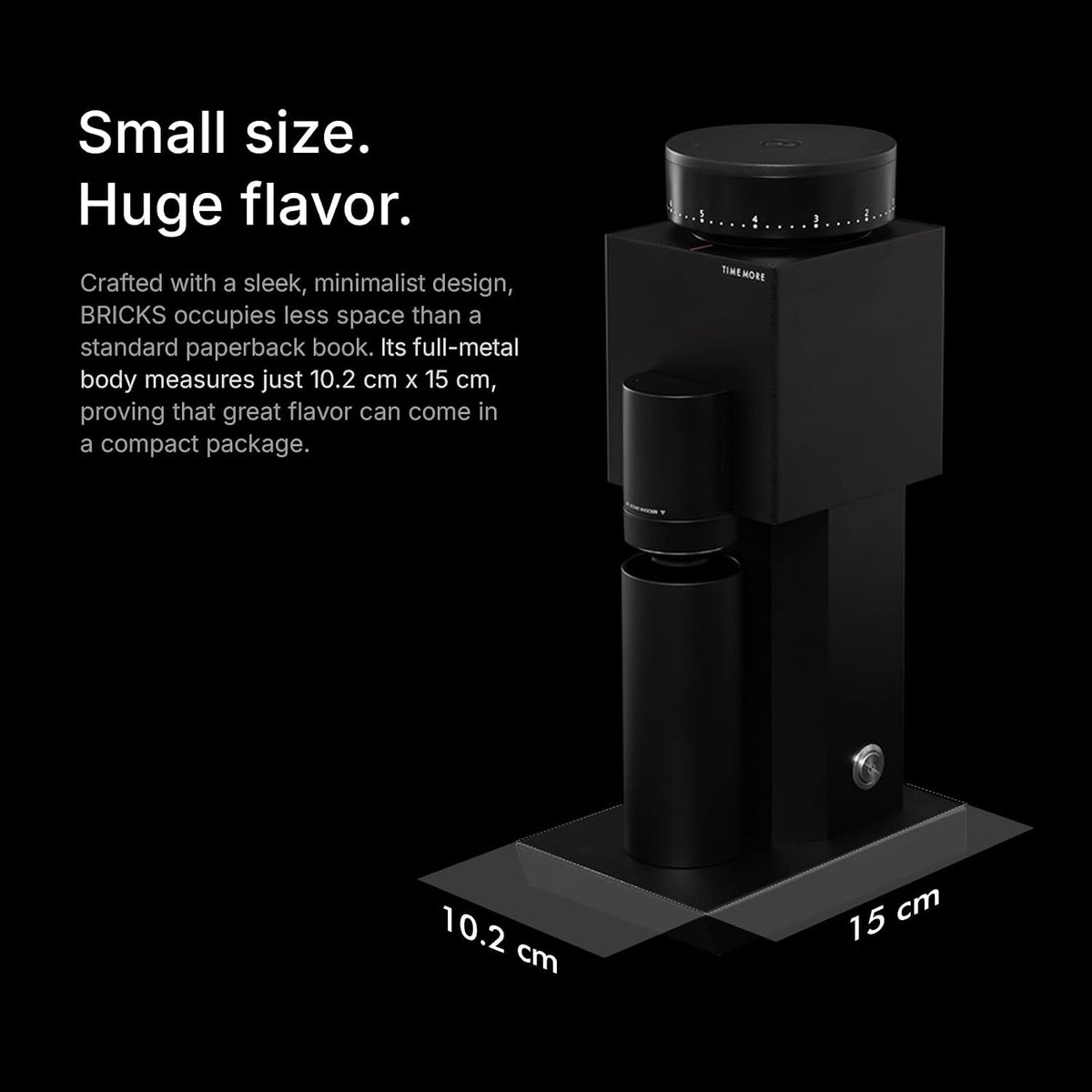 Timemore BRICKS 01S Electric Coffee Grinder - 450RPM
