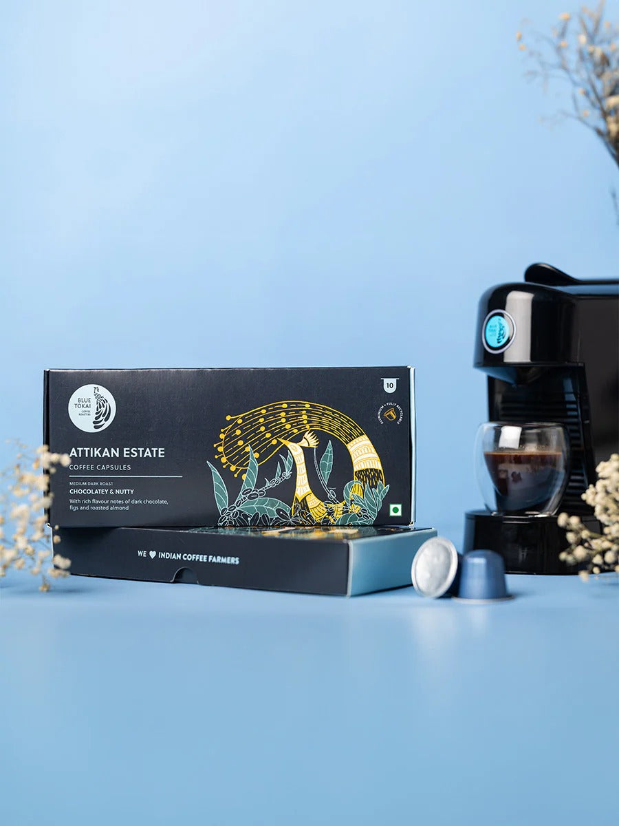 Blue Tokai - Attikin Estate Coffee Capsules (10 pcs)