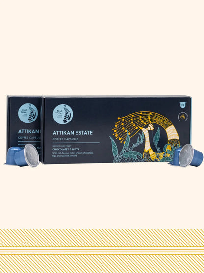 Blue Tokai - Attikin Estate Coffee Capsules (10 pcs)